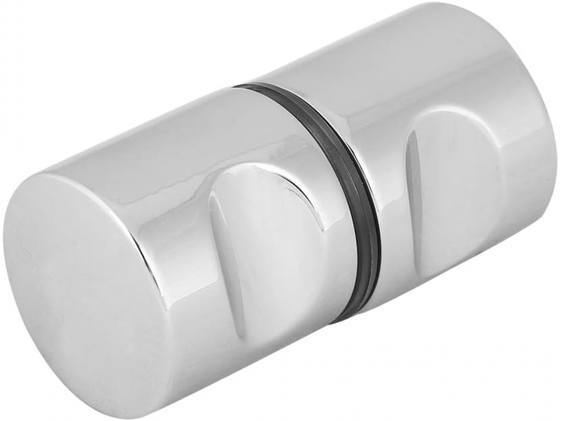  Poignées de porte, poignée chromée en alliage d'aluminium pour porte de douche en verre pour la maison  - Conforama A