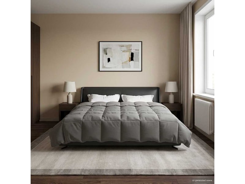 Couette - duvet d'été 200 x 240 cm été microfibre (100% polyester) - Conforama B