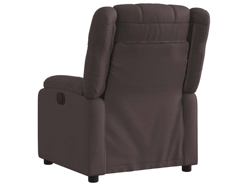  Fauteuil inclinable électrique, fauteuil relax salon marron foncé tissu shl73852  - Conforama E