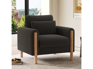 Fauteuil fixe  <strong>DZMDIP</strong> Tissu gris