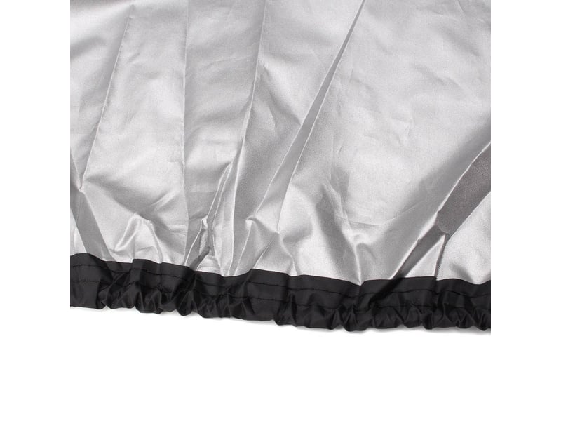 Housse tondeuse autoportée bâche de protection tracteur de pelouse 210d 193x145x110 cm - Conforama E