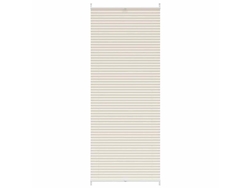  Store plissé, store de fenêtre 70x200 cm crème cf46660  - Conforama A
