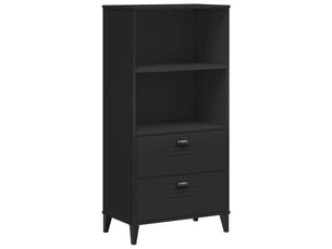 Bibliotheque coloris  noir  <strong></strong> <strong></strong> - 60 cm x 123 cm