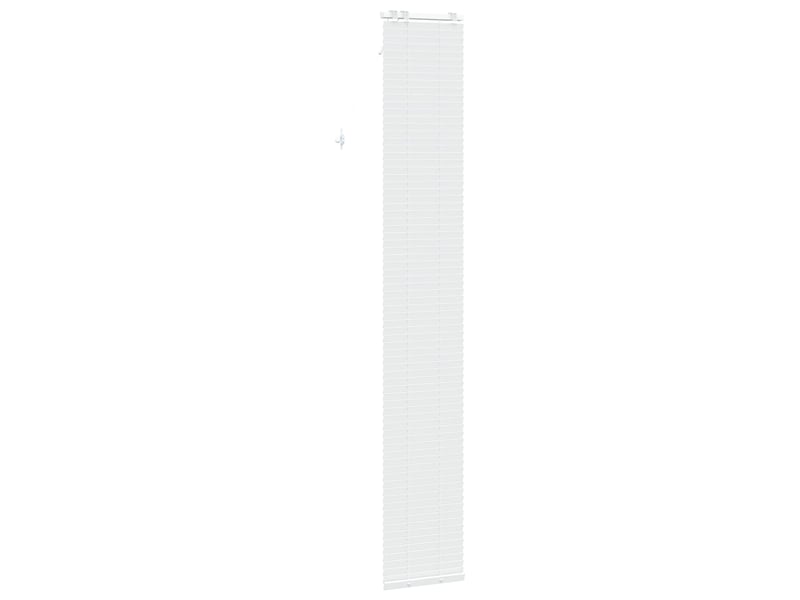 Store vénitien, store de fenêtre blanc 45 x 250 cm 35 mm bois de paulownia massif cf47806 - Conforama D