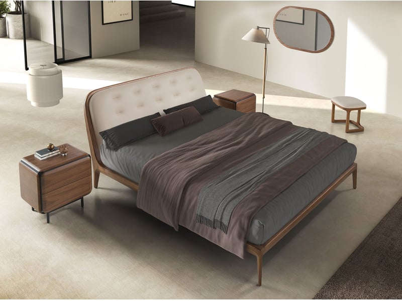  Banquette en similicuir couleur sable 5199 - Conforama D