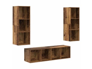 Meuble tv coloris marron 37 cm <strong></strong> <strong></strong>