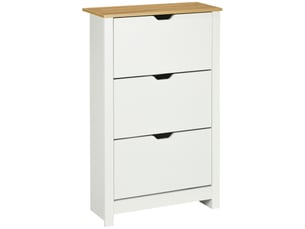Meuble à chaussures 18 paire(s)  <strong></strong>  <strong></strong> coloris blanc