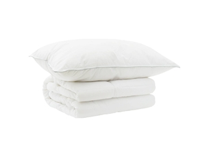 Ensemble de couette et d'oreiller 2 pcs - duvet 152x203 cm été 200 gsm