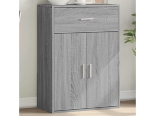 Buffet - bahut - meuble de rangement sonoma gris 60x30x84 cm bois d'ingénierie