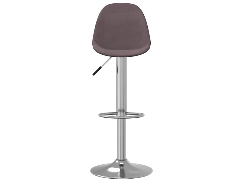  Lot de 2 tabouret de bar, chaise de bar taupe tissu shl22148  - Conforama C