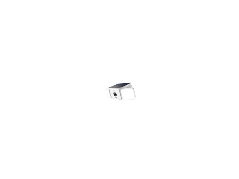  Caméra de sécurité solaire extérieure projecteur 2k blanc 8305986 - Conforama A