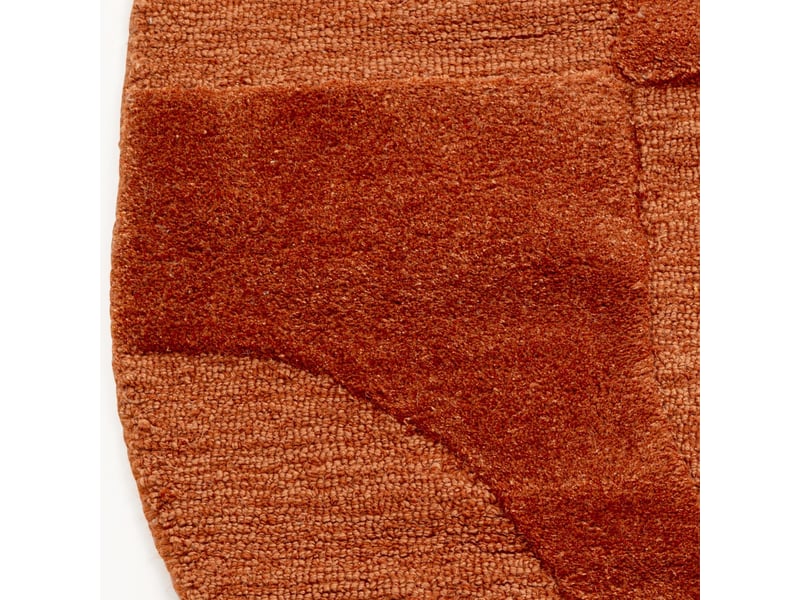  tapis flow 240x170cm orange  - Conforama D