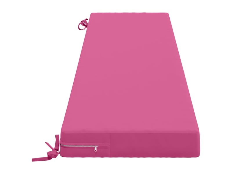  Coussin de banc, coussin d'assise, coussin de canapé soest 100 % polyester rose 180 x 40 x 8 cm cf53473  - Conforama D