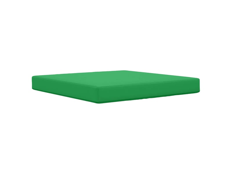 Coussin de canapé d'extérieur, coussin de chaise polyester vert 80 x 80 cm cf54193  - Conforama A