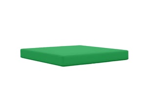 Coussin de canapé d'extérieur, coussin de chaise polyester vert 80 x 80 cm cf54193