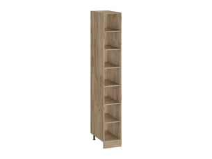 Vicco etagère de cuisine, chêne doréchêne doré, 30cm avec 7 compartiments