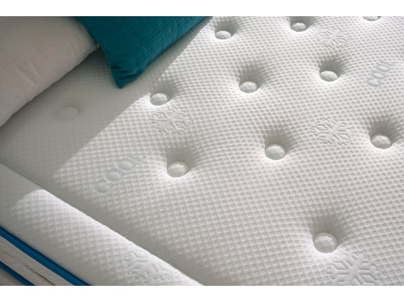  Matelas double face à mémoire de forme luxury polar duo - mi-ferme, double face étéhiver, mémoire de forme graphène 8435720067811 - Conforama E