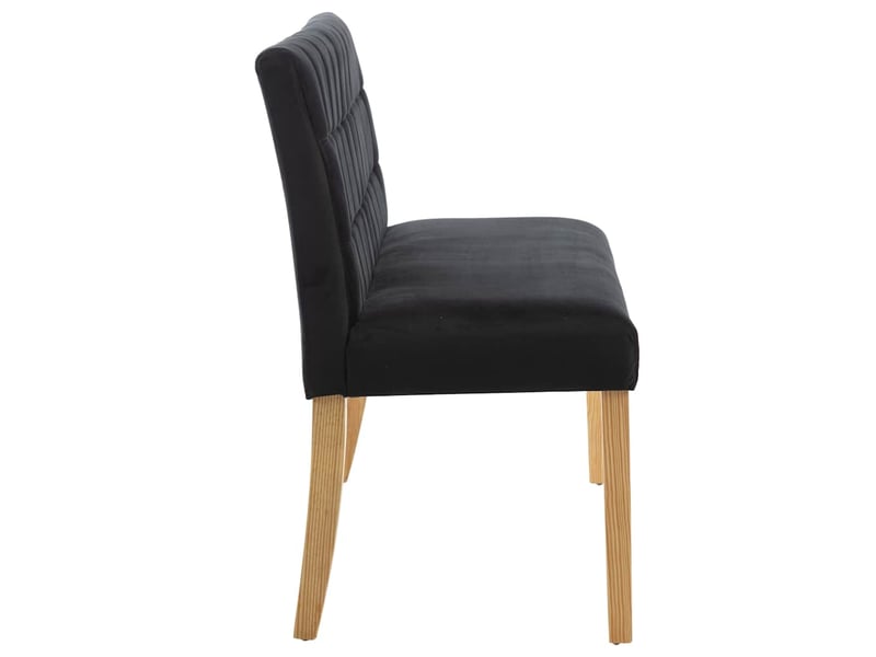  Banc d'entrée, banc d'intérieur 140 cm noir velours  - Conforama D