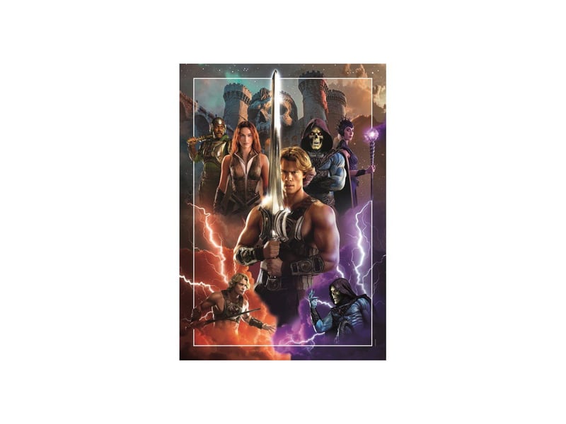  Puzzle 1000 pieces masters of the universe movie 70 x 50 cm avec poster CLE8005125375226 - Conforama B