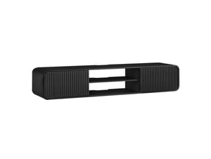 Meuble tv coloris noir 160 cm MODENVIE