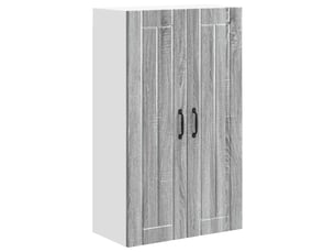 Meuble mural de cuisine, armoire de cuisine sonoma gris 60x31x100cm