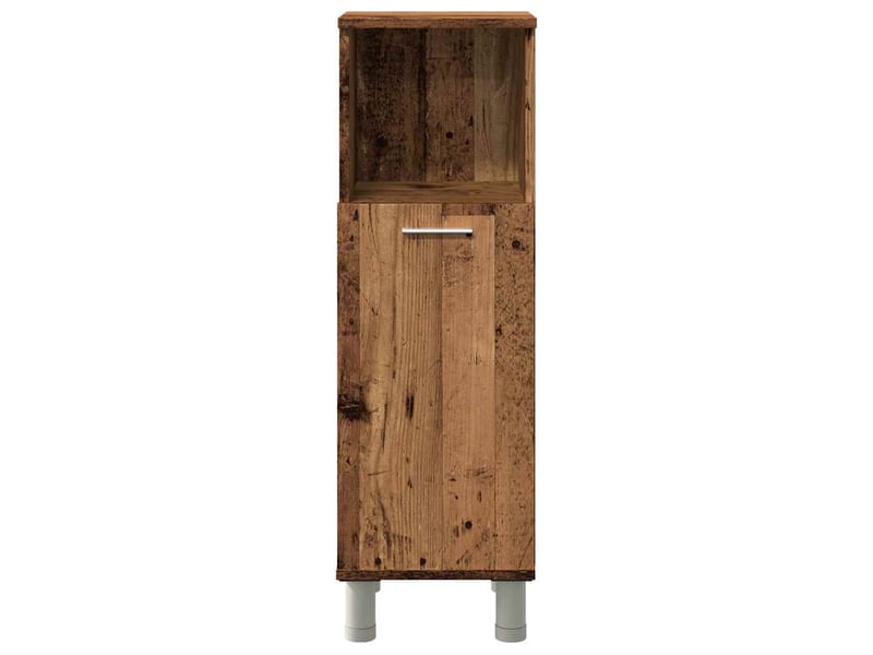  Armoire de salle de bain, meuble de rangement vieux bois 30x30x95 cm bois ingénierie  - Conforama D