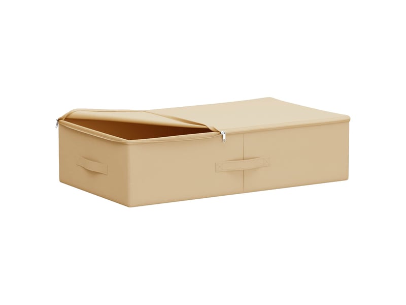  Boîte de rangement 6 pcs tissu intissé 70x40x18 cm 50,4 l shl16516  - Conforama C