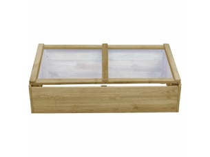 Serre de jardin bois de pin imprégné 100x50x35 cm