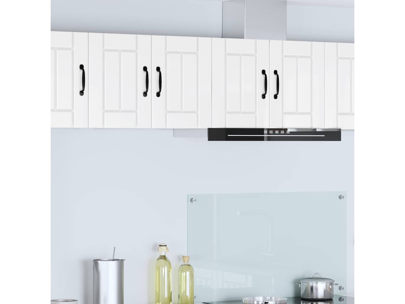  Meuble mural de cuisine, armoire de cuisine blanc brillant 30x31x40cm shl1085  - Conforama B