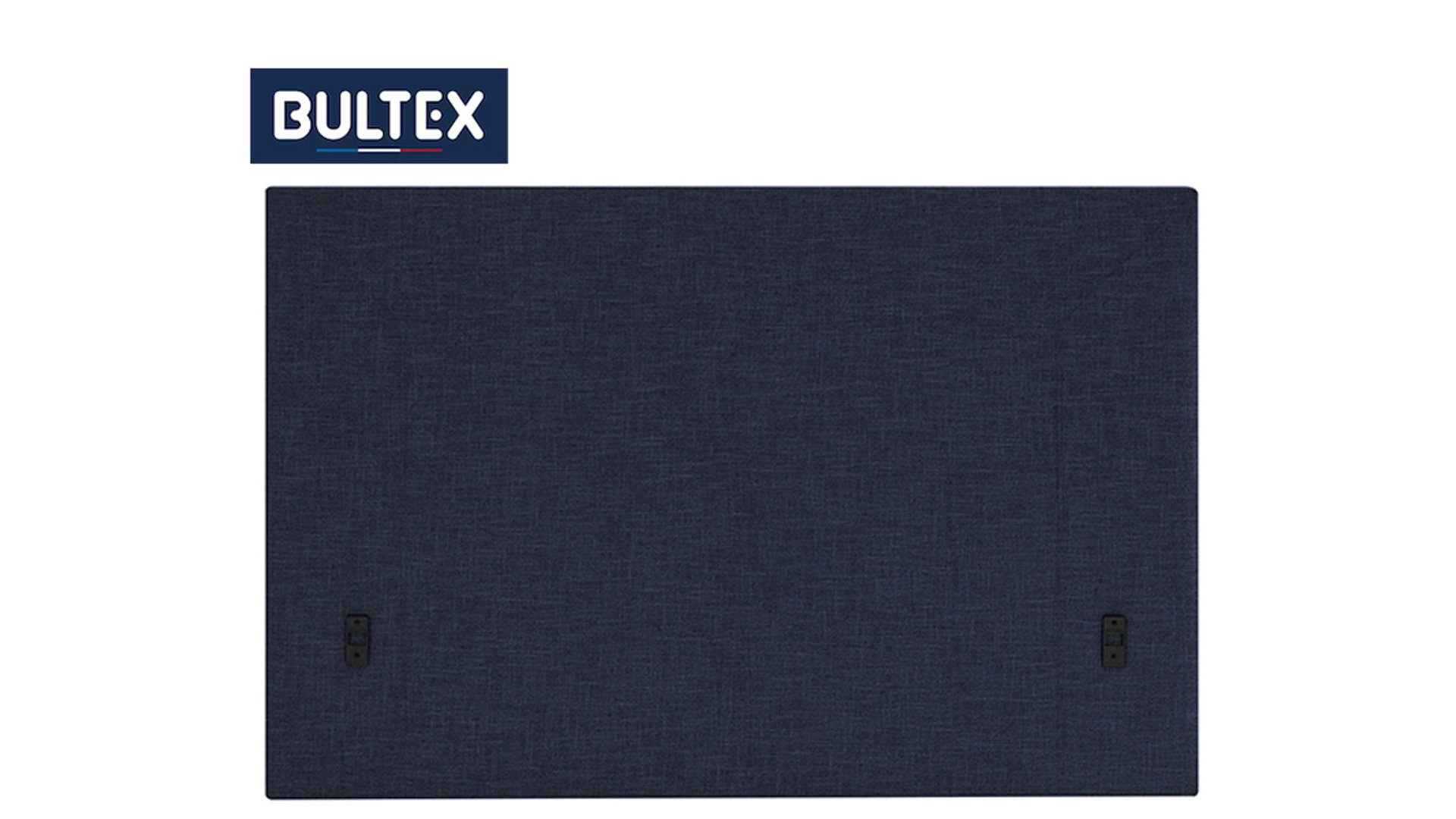 BULTEX Tête de lit 195 cm BULTEX RELAX COUTURE coloris bleu bleu 120 Conforama
