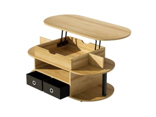 Table basse  coloris bicolore <strong></strong> <strong></strong> - 50 cmx105 cm