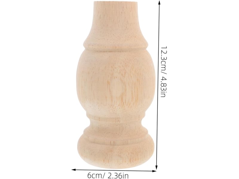  4pièces lot de ronds bois massif pour meubles brutes de rechange pour tables et canapés  - Conforama B