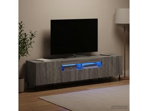 Meuble tv coloris gris <strong></strong> <strong></strong>