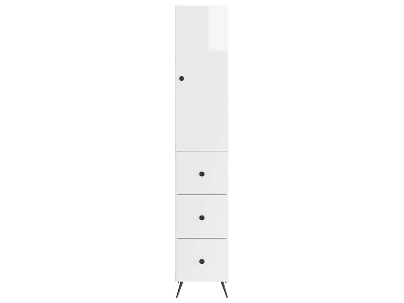  Ensemble de meubles 2 pcs, rangement de salon 34,5x34,5x90 cm bois d'ingénierie shl5530  - Conforama E