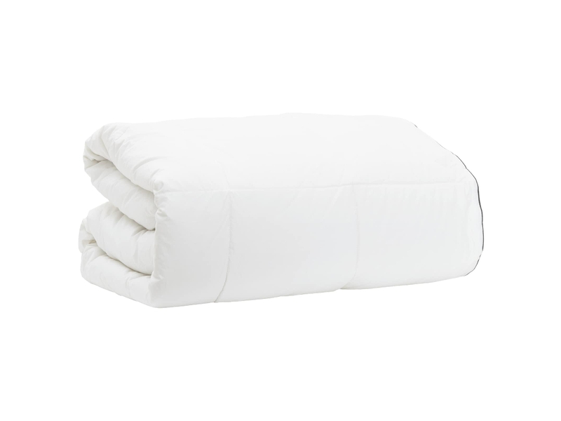 Couette - duvet 135 x 220 cm 100% coton blanc  - Conforama D