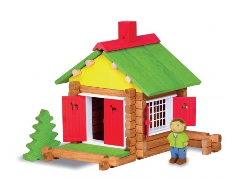  Jeujura mon chalet 70 pieces 8001 - Conforama B
