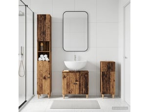 Ensemble de meuble de salle de bain 3 pièces alkmaar cf63287