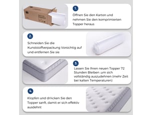 Matelas 90x200 cm <strong>DESVIAE</strong>  <strong></strong> Ressorts ensachés + mousse soutien Ferme épaisseur 25 cm