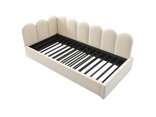 Lit combiné 90x200 cm DZMDIP   coloris beige