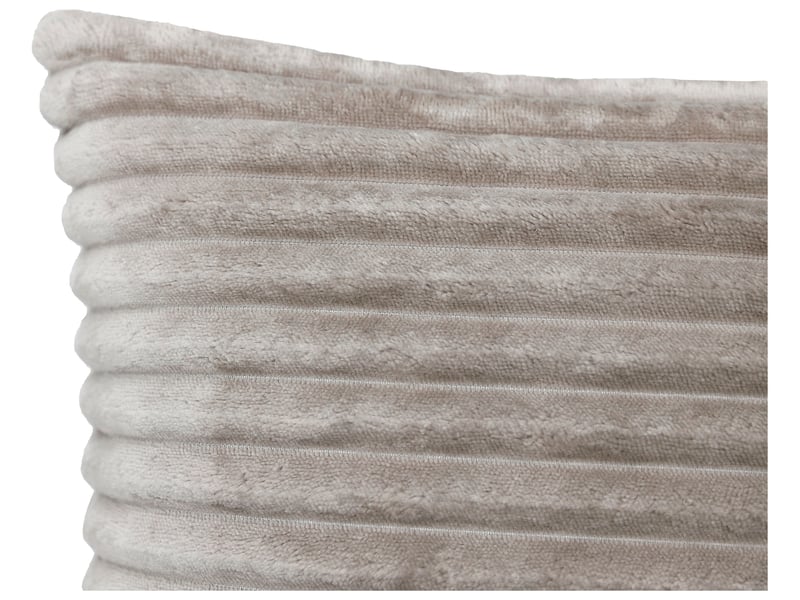 Coussin taupe 40 cm 40 cm NEIGE - Conforama C