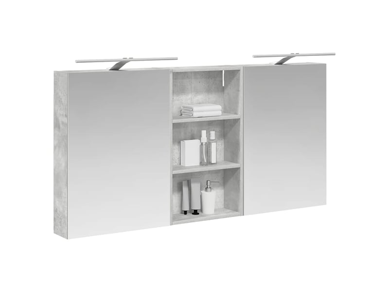 Ensemble de meubles de salle de bain 3 pcs 140x14.5x70 cm shl7491  - Conforama C