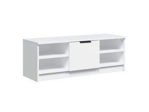Meuble tv coloris blanc 102 cm <strong></strong>  <strong></strong>