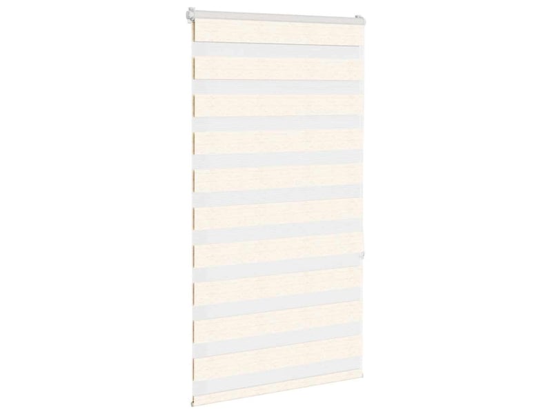  Store zèbre, store de fenêtre beige marbré largeur du tissu 85,9 cm polyester cf48328  - Conforama C