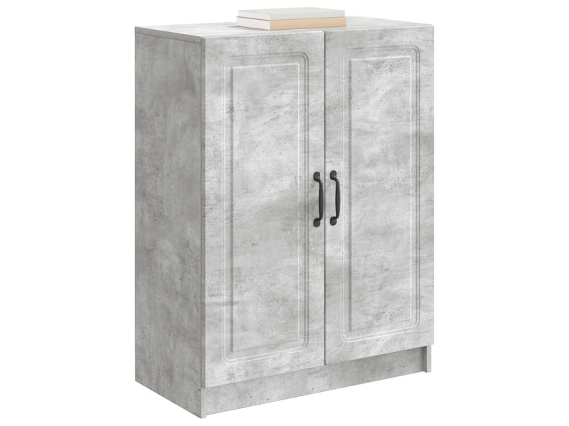  Buffet - bahut - meuble de rangement gris béton 66 x 34,5 x 87 cm bois d'ingénierie  - Conforama C