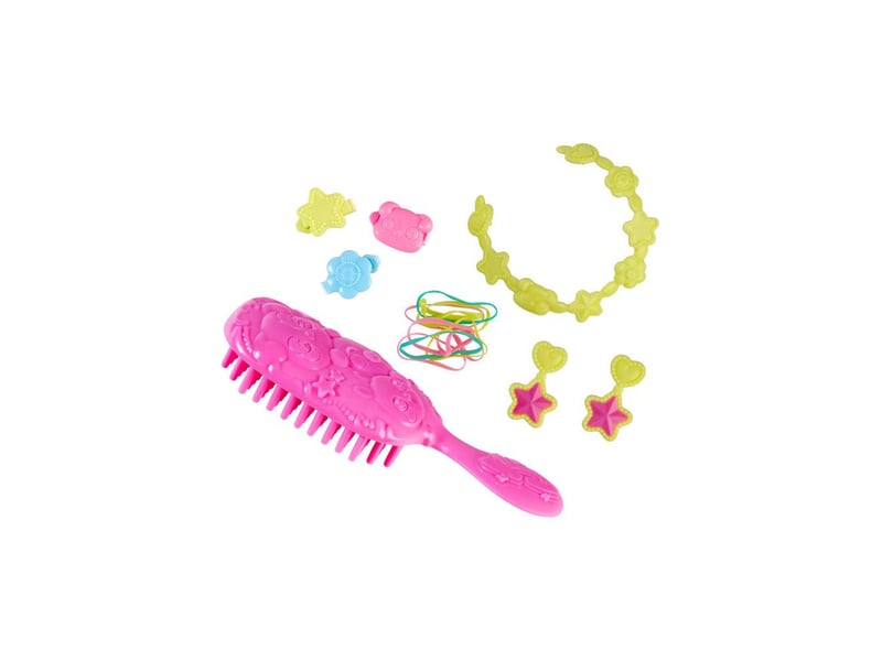  Tete a coiffer mia 25 cm cheveux longs bicolores rose bleu SMO4006592102654 - Conforama C