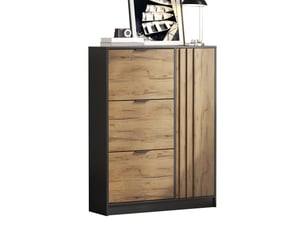 Buffet 2 porte(s) 2 tiroir(s) RAELUNYI - 30 cm coloris blanc