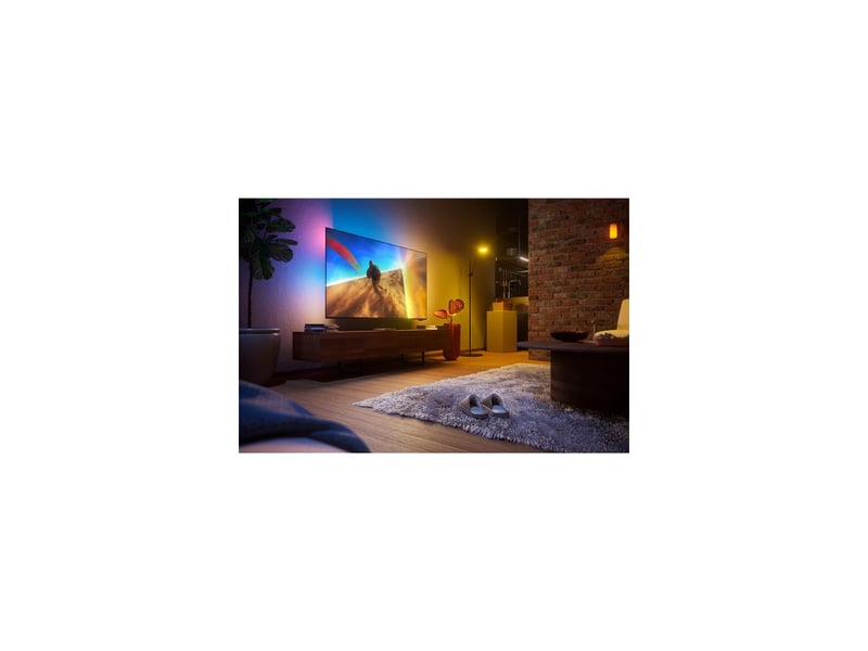  Tv qled 4k 43'' (108cm) smart tv et ambilight philips 43pqs8701-12 43PQS8701 - Conforama D