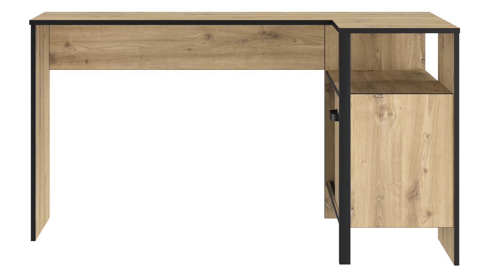 Bureau d'angle 136 cm ARSEN bicolore 73 Conforama