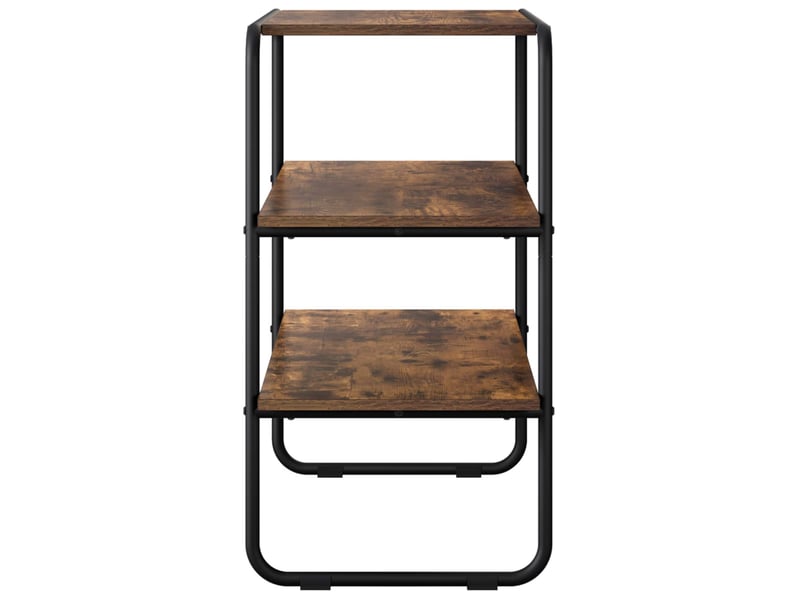 Vidaxl table console chêne fumé 80 x 41 x 75 cm bois d'ingénierie - Conforama E