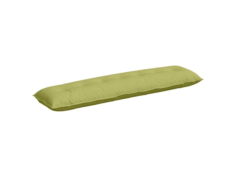 Coussin de dos, coussin de dossier vert clair 200 x 19 x 50 cm tissu cf55054 - Conforama A